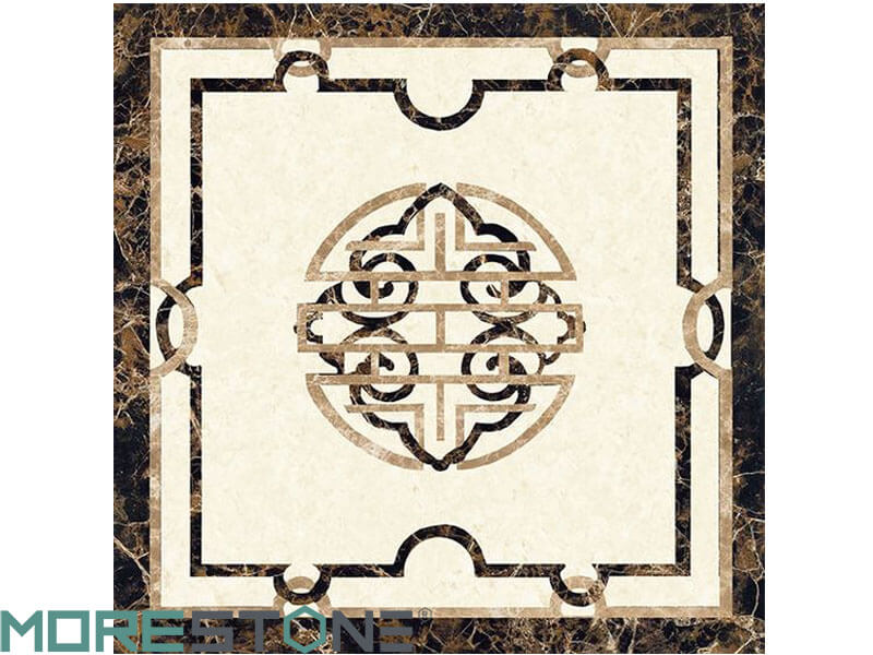 Hoa văn đá hoa cương - đá tự nhiên đẹp - MS036
