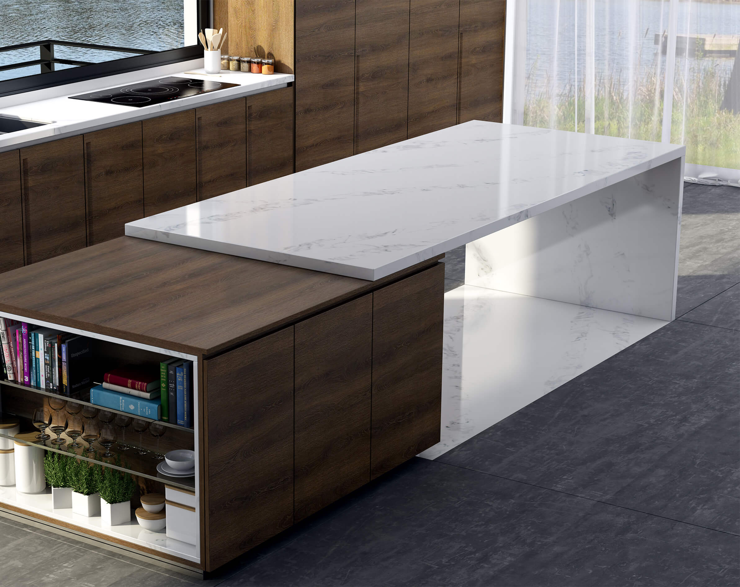 Sản phẩm đá Vicostone - Borghini Trắng