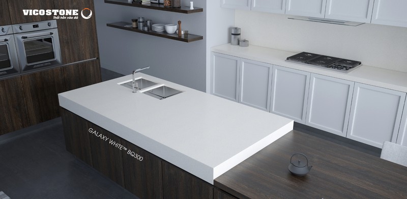 Vicostone - BQ300 Galaxy White