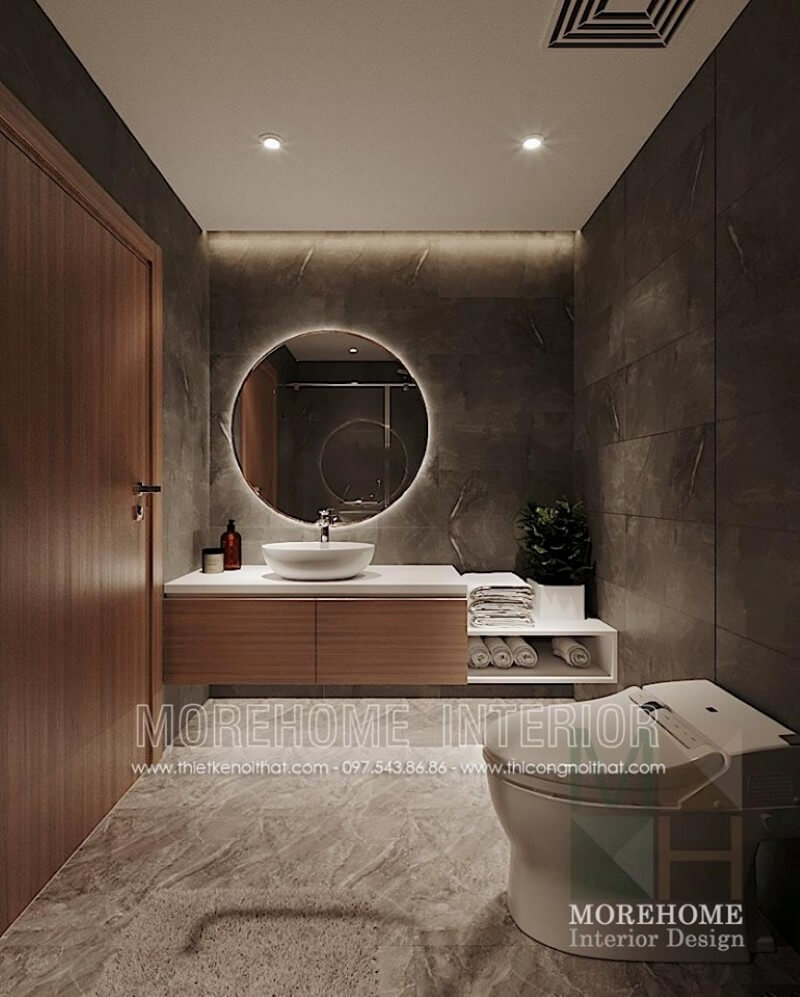 đá ốp tường phòng tắm