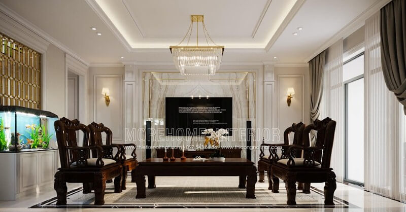 Đá đối vân ốp tường đẹp sang trọng tạo vẻ đẹp ấn tượng cho phòng khách biệt thự, nhà phố cao cấp. đá ốp phòng khách cao cấp