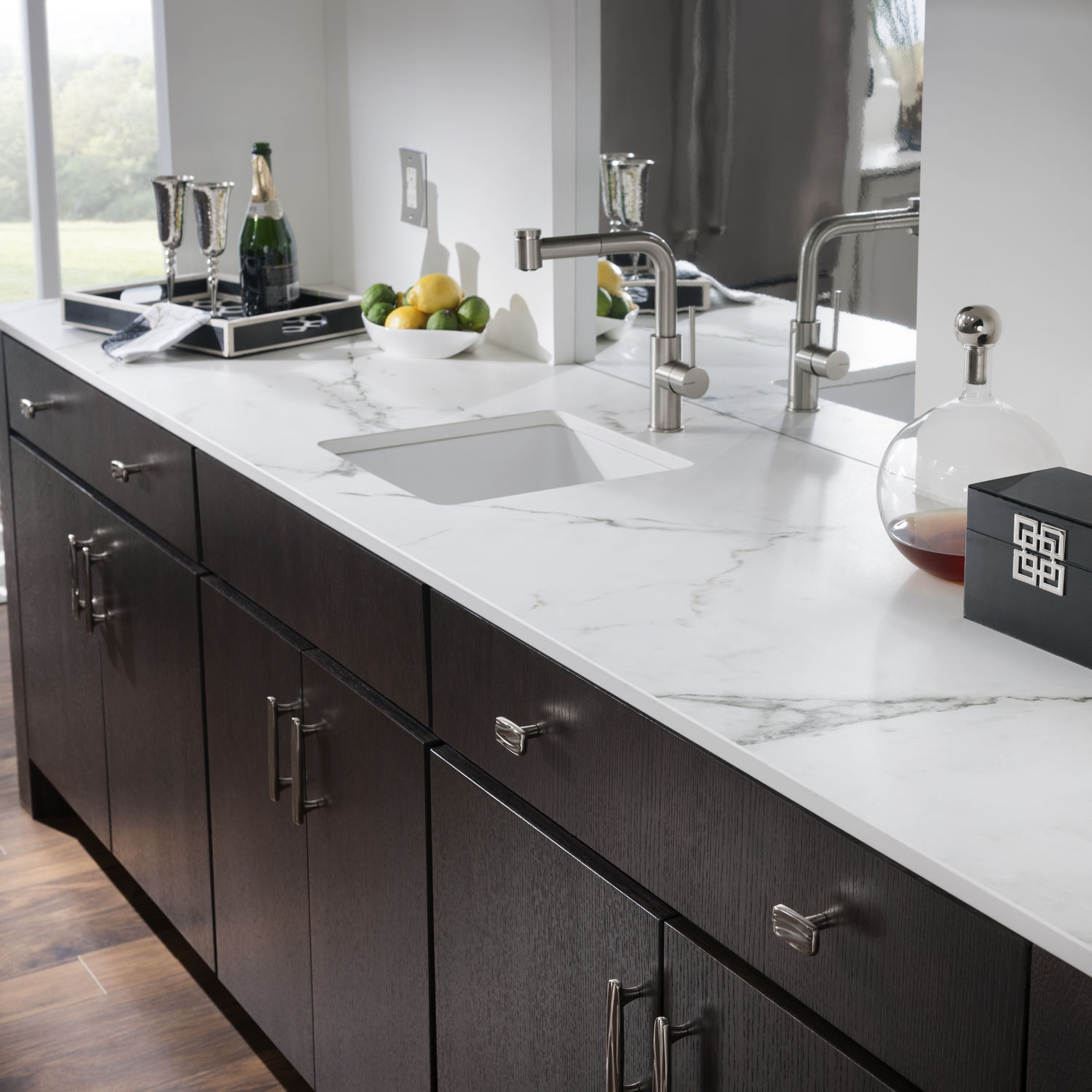 Đá ốp bếp nhân tạo đẹp ở hà nội