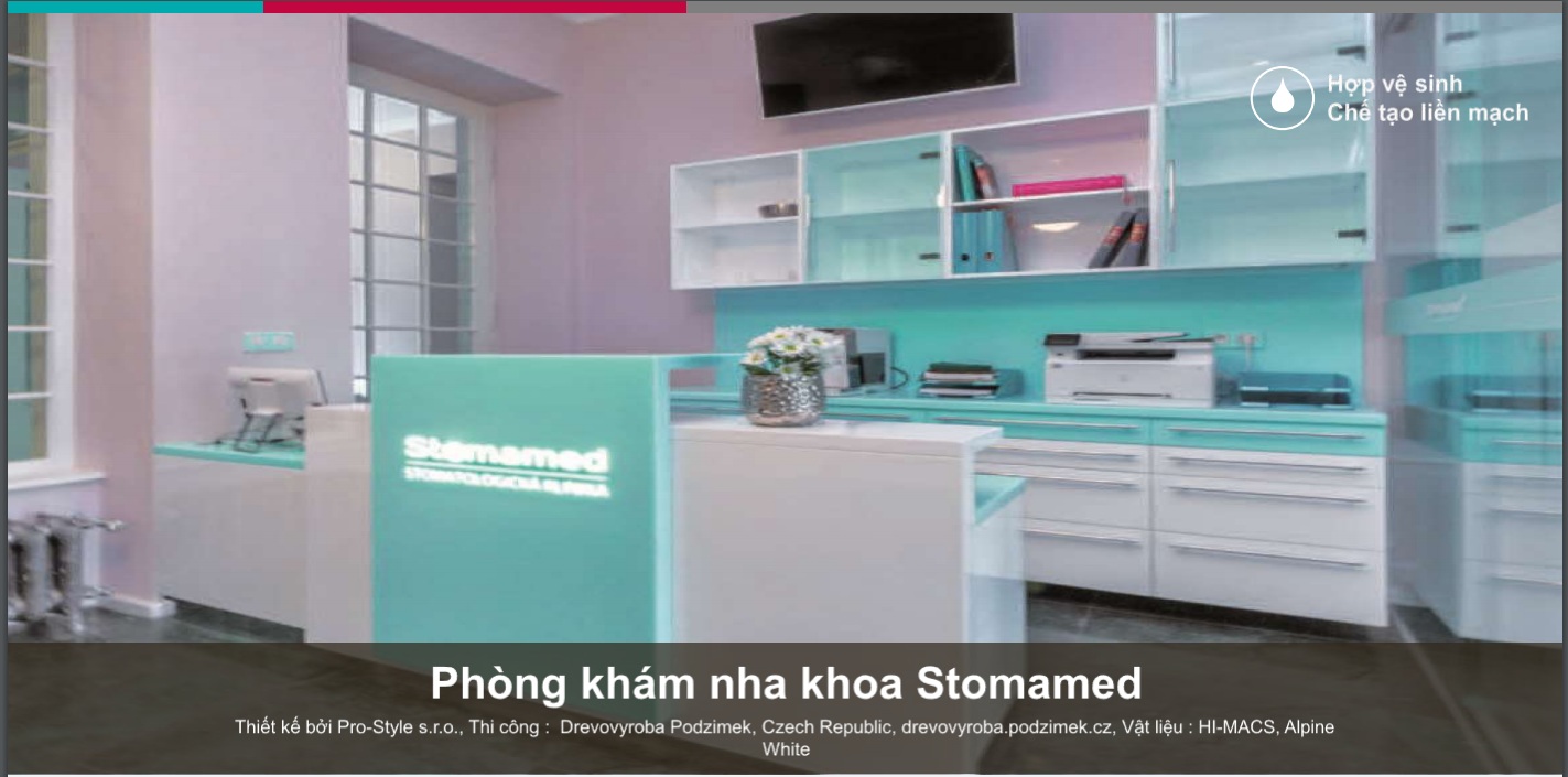 Đá solid surface HIMACS - vật liệu thân thiện với môi trường Đá solid surface HIMACS - vật liệu thân thiện với môi trường