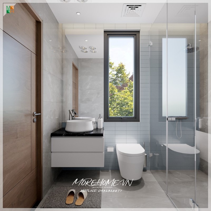 bàn đá lavabo treo tường