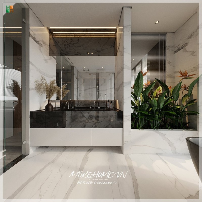 bàn đá lavabo kim sa