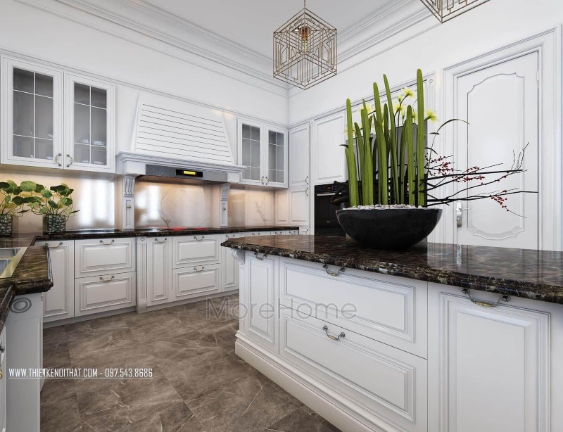 đá ốp bếp màu đen